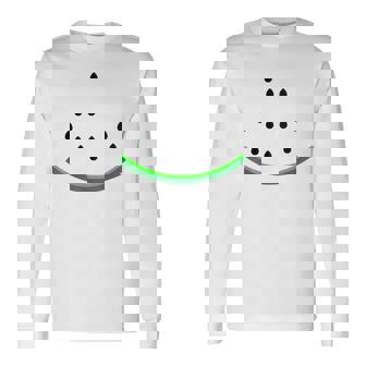 スイカフルーツコスチューム 長袖Tシャツ - Kawaiitshirt