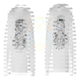 スカル サンタ ムエルテ クリスチャン 長袖tシャツ 長袖Tシャツ - Kawaiitshirt