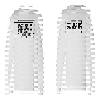 スタッフメンバーアソシエイトチーム 長袖Tシャツ - Kawaiitshirt