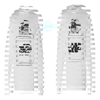 スターウォーズ R2-D2 ロゴポケット 長袖Tシャツ - Kawaiitshirt