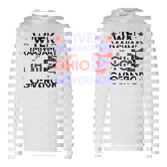 ステート・オブ・エクセレンスビベック・ラマスワミー、2026年オハイオ州知事選出 長袖Tシャツ - Kawaiitshirt