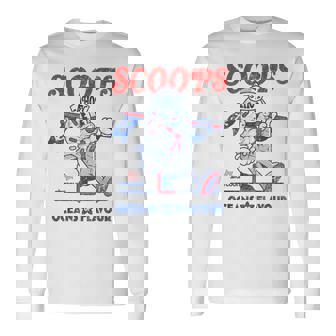 ストレンジャー・シングス スクープ アホイ アイスクリーム マスコット スターコート レトロ 長袖Tシャツ - Kawaiitshirt