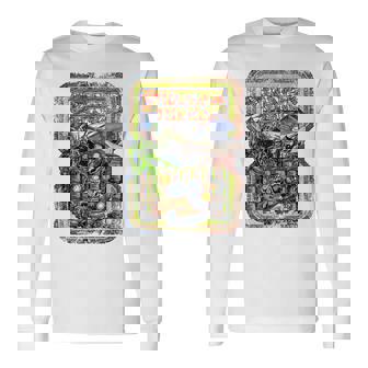 ストレンジャー・シングス プロモ コミック ホッパー デモゴルゴン ヴィンテージ 80年代 長袖Tシャツ - Kawaiitshirt