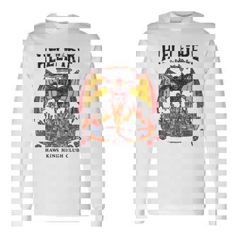 ストレンジャー・シングス ヘルファイア クラブ ポスター ホーキンス ハイ Dnd ギャング 長袖Tシャツ - Kawaiitshirt
