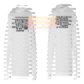 ストレンジャー・シングス ロゴ レトロ 旅行 ファン 記念品 長袖Tシャツ - Kawaiitshirt