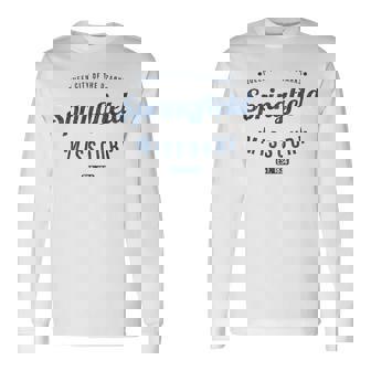 スプリングフィールド ミズーリ州 レトロ ヴィンテージ お土産 スプリングフィールド 長袖Tシャツ - Kawaiitshirt