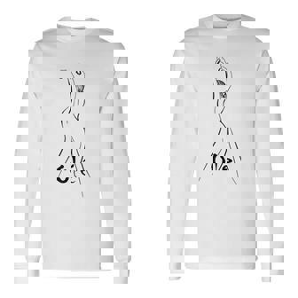 スペインのダンサーフラメンコダンサーオレ 長袖Tシャツ - Kawaiitshirt