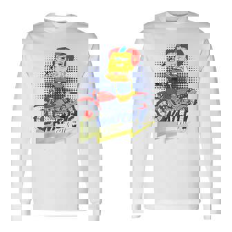 スポンジボブ スクエアパンツ スポンジボブ Watch This 長袖Tシャツ - Kawaiitshirt