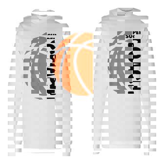 スーパー コーチ バスケットボール スポーツ バスケットボール コーチ Basketball Coach 長袖Tシャツ - Kawaiitshirt