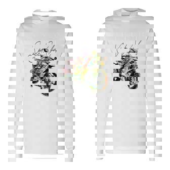 スーパースポーツ バイク レーシング バイク レーシング バックプリント バイク 長袖tシャツ 長袖Tシャツ - Kawaiitshirt