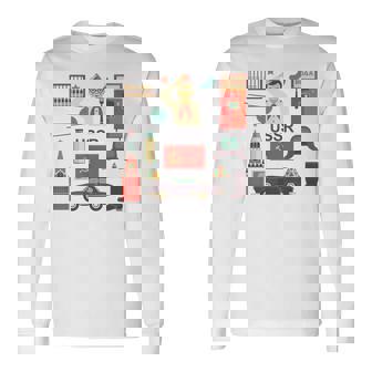 ソ連属性sovi8ビンテージプロパガンダ。 長袖Tシャツ - Kawaiitshirt