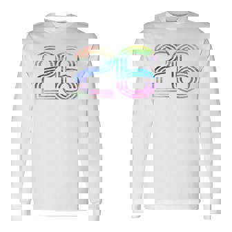 タイダイシャツ ナンバー26 レトロユニフォーム バックプリントジャージ 長袖Tシャツ - Kawaiitshirt