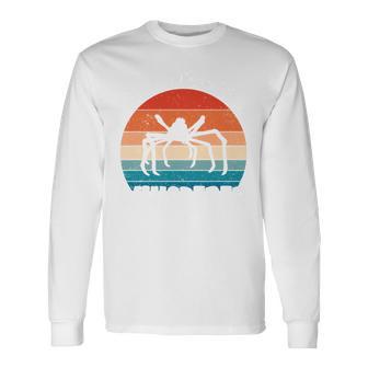 タカアシガニのささやき 海洋生物学者 長袖tシャツ 長袖Tシャツ - Kawaiitshirt