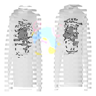 タキシードサム テニス ライトカラー 長袖Tシャツ - Kawaiitshirt
