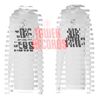 タワーレコードミュージック レトロ ヴィンテージ 長袖Tシャツ - Kawaiitshirt