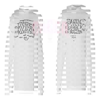 チアママ コーチライフ コンペティション シーズン コケット チアリーダー 長袖Tシャツ - Kawaiitshirt