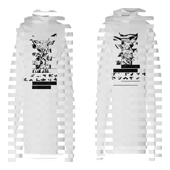 チベットスナギツネ 面白い 長袖Tシャツ - Kawaiitshirt