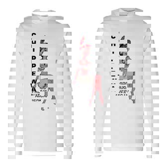 チペワ アメリカン インディアン トライブ キュート プラウド カートゥーン スクワー 長袖Tシャツ - Kawaiitshirt