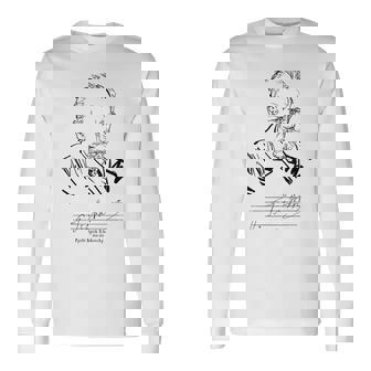 チャイコフスキー ロシアの作曲家 クラシック音楽 長袖Tシャツ - Kawaiitshirt