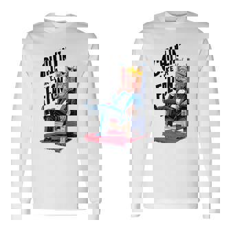 トランプ・サマー 2024 チリン・ライク・ア・フェロン・ファニー 長袖Tシャツ - Kawaiitshirt