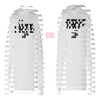 トルコ 旗 大 国旗 メンズ レディース キッズ トルコ 長袖Tシャツ - Kawaiitshirt