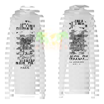 ドイインタノン国立公園タイ 長袖Tシャツ - Kawaiitshirt