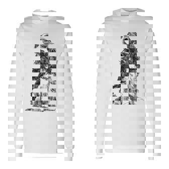 ドッグキャバリアキングチャールズ・スパニエル 長袖Tシャツ - Kawaiitshirt