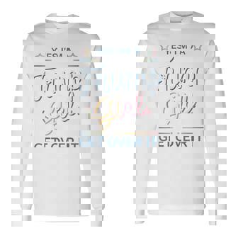 ドナルド・トランプ2024のかわいいトランプガール 長袖Tシャツ - Kawaiitshirt