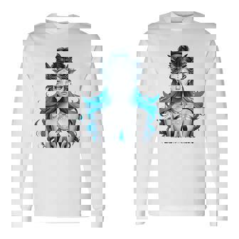 ドリームキャッチャー ブルース 長袖Tシャツ - Kawaiitshirt