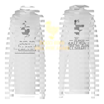 ドードー鳥は再び復活する 絶滅した飛べない鳥 長袖Tシャツ - Kawaiitshirt