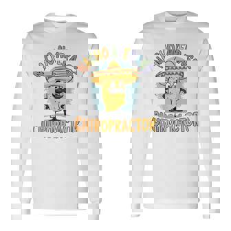 ナチョー 平均 カイロプラクター タコス 整体調整 長袖Tシャツ - Kawaiitshirt