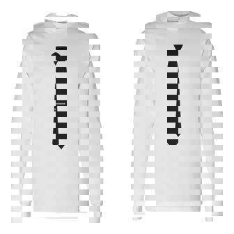 ネクタイ【黒】ネクタイピン おしゃれ シンプル メンズ キッズ レディース ウケ狙い 面白い おもしろ 個性的な 長袖Tシャツ - Kawaiitshirt