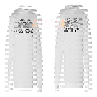 ノーブンチョウノーライフ 鳥好き 文鳥好き 文鳥の飼い主 おもしろ 可愛い ブンチョウ 文鳥 長袖Tシャツ - Kawaiitshirt