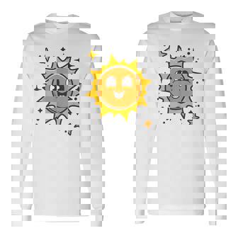 ハッピーサン 長袖Tシャツ - Kawaiitshirt