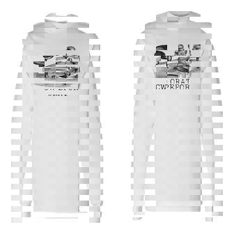 ハム・ラジオ用ヴィンテージモールス信号 Cwオペレーター 長袖Tシャツ - Kawaiitshirt