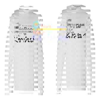 ハレ ラーマ ハレ クリシュナ シャツ 長袖Tシャツ - Kawaiitshirt