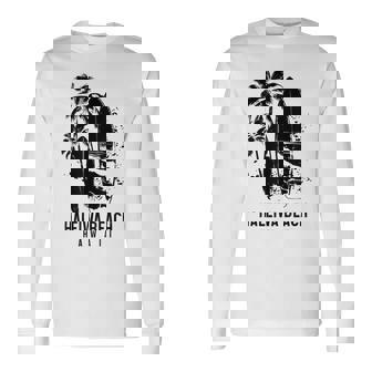 ハレイワ ビーチ ハワイ サーフィン ビンテージ サーフィン サーファー 長袖Tシャツ - Kawaiitshirt