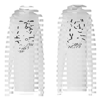 ハローキティ Usデザイン ウインク 長袖Tシャツ - Kawaiitshirt