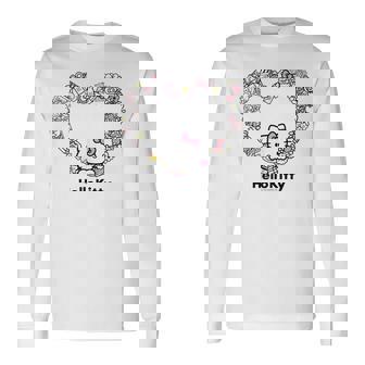 ハローキティ Usデザイン ハート 長袖Tシャツ - Kawaiitshirt