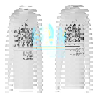 ハワイ ラハイナ マウイ サーフィン ハワイアン 長袖Tシャツ - Kawaiitshirt