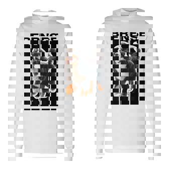 バーニーズマウンテンドッグ愛好家 長袖Tシャツ - Kawaiitshirt