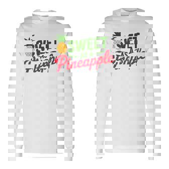 パイナップルのように甘い 長袖Tシャツ - Kawaiitshirt