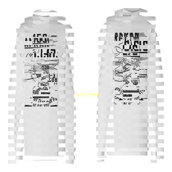 パイパーカブ 飛行機 アメリカンクラシック 長袖Tシャツ - Kawaiitshirt