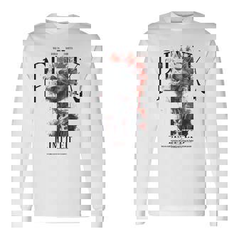 ヒップホップ ヴィンテージ エッジの効いた Y2k バックプリント ストリートウェア パンク スカル 長袖Tシャツ - Kawaiitshirt