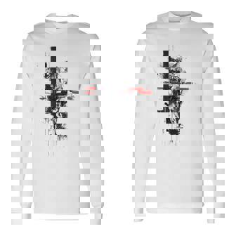 ヒョウ 動物 抽象 グラフィック 描画 絵画 ヒョウ 長袖Tシャツ - Kawaiitshirt