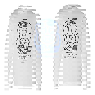 ヒョウタンツギ 和柄パッチ Ctezuka Productions 長袖Tシャツ - Kawaiitshirt