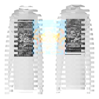 ビション・フリーゼ 音楽愛好家 絵画 犬 長袖Tシャツ - Kawaiitshirt