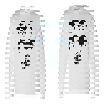 ビッグバン理論ロゴ グループヘア 長袖Tシャツ - Kawaiitshirt
