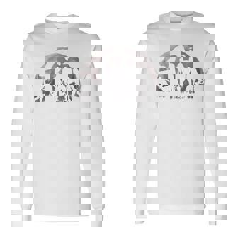 ビッグフット ネス湖 モンスター モスマン ジャッカロープ&エイリアン クリプティッド 長袖tシャツ 長袖Tシャツ - Kawaiitshirt