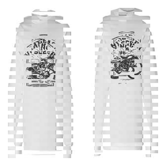 ビンテージレーサー、1964年創業、レトロバイク。オートバイ愛好家。 長袖Tシャツ - Kawaiitshirt